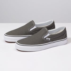 Vans Erkek Kaykay Ayakkabısı Slip-On Koyu Gri | 27414-433